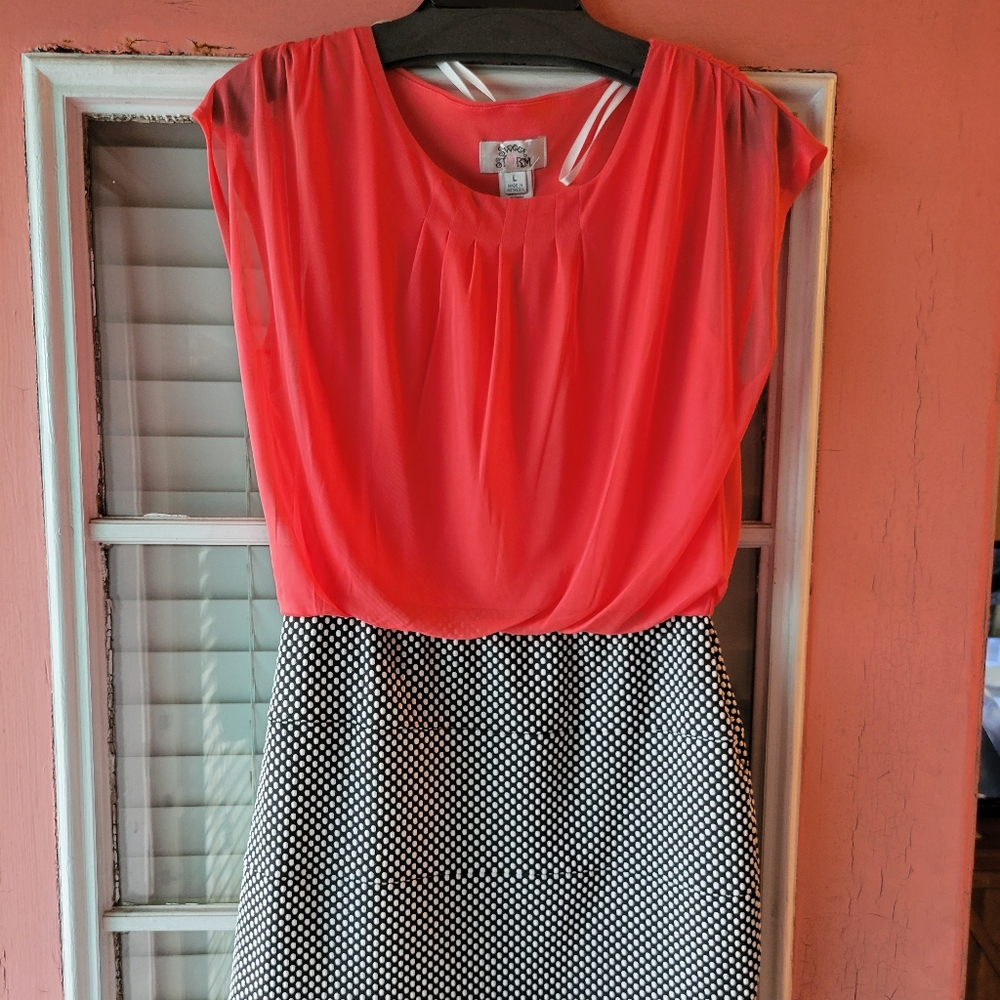 Sweet Storm women's dress. Multi colored. Size L